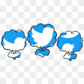 Mushroom Cloud Png -twitterpocalypse Twitter Bird Logo - Twitter, Transparent Png - po png