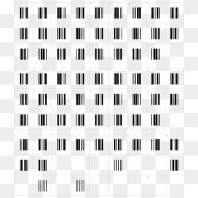 Transparent Barcode Png White - Printing Press Font, Png Download - barcode png white