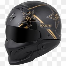 Scorpion Covert Rockstar Helmet, HD Png Download - rockstar energy png
