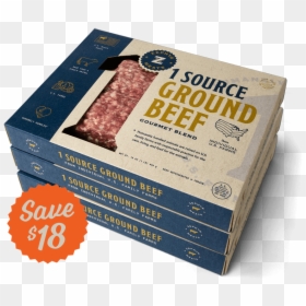 1 Source Ground Beef Three Pack Subscription - Pepperoni, HD Png Download - subscribepng