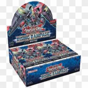 Yugioh Rising Rampage Booster Box, HD Png Download - yugioh card back png