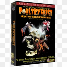 Poultrygeist Night Of The Chicken Dead, HD Png Download - dvd disc png