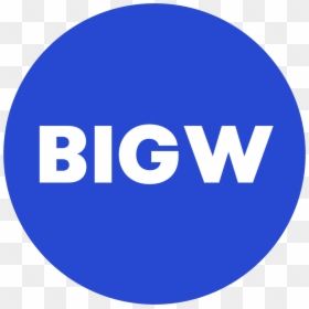 Big W Logo - Big W Australia Logo, HD Png Download - logo shapes png
