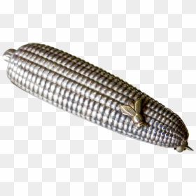 Vintage Sterling Corn Cob With Fly Brooch/pin - Dagger, HD Png Download - corn cob png