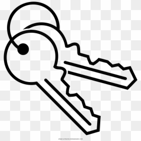 Drawing Key, HD Png Download - llave png