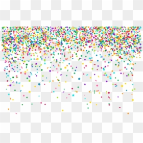 Confetti Png Transparent - Transparent Background Confetti Clipart, Png Download - gold confetti background png