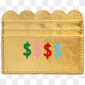 Wallet, HD Png Download - gold confetti background png