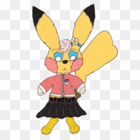 Mirlice As A Pikachu - Cartoon, HD Png Download - png pikachu