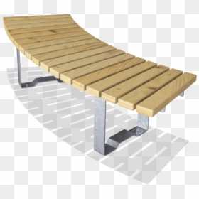 Rumba Bench Curved - Bench, HD Png Download - png bench