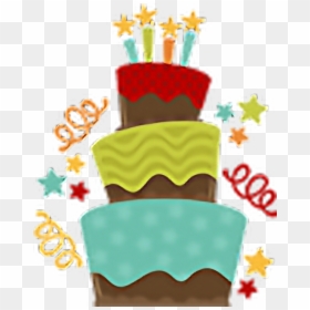 Cute Birthday Cake Clipart, HD Png Download - birthday cake transparent png
