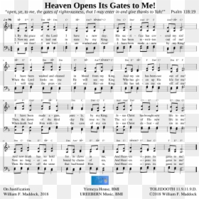 Transparent Heaven Gates Png - Sheet Music, Png Download - heaven gates png