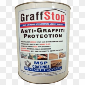 Msp Coatings Graffstop - Wood, HD Png Download - graffiti can png