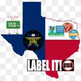 Texas In Heart, HD Png Download - gmo free png