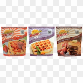 Just Add Water Non-gmo Gluten Free Waffle Organic Apple - Belgian Waffle, HD Png Download - gmo free png