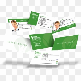 Clip Art Real Estate Business Card Design - Better Homes And Gardens Real Estate Business Cards, HD Png Download - better homes and gardens logo png