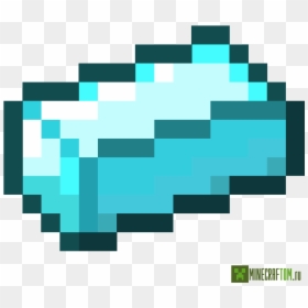 Transparent Diamond Ore Png - Minecraft Gold Ingot, Png Download - diamond ore png