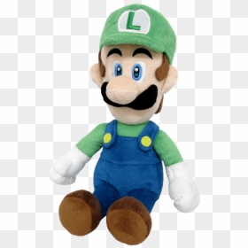 Luigi Plush Png, Transparent Png - sml mario png