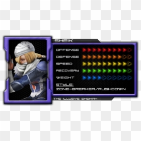Sheik - Mii Brawler, HD Png Download - shiek png