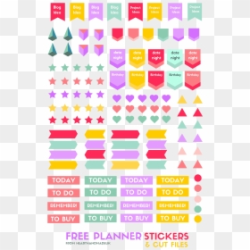 Clip Art Pin By Jennifer B - Stickers Planner Free, HD Png Download - planner icon png