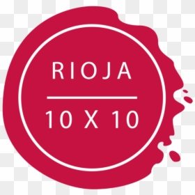 Rioja 10 X 10 Logo Rioja Logo Purple V1 - Circle, HD Png Download - 10x10 png