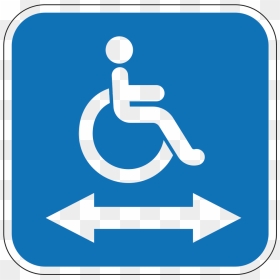 Handicap Wheelchair Logo, 10"x10 - Disabled Parking Sign, HD Png Download - 10x10 png