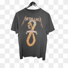 Metallica Don T Tread On Me T Shirt, HD Png Download - don't tread on me snake png