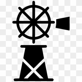 Boat Steering Wheel Icon, HD Png Download - water gif png