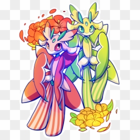 Lurantis, Normal Shiny ✨ - Shiny Lurantis, HD Png Download - lurantis png