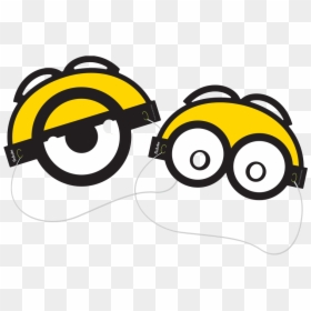 Máscara Minions-08 Unidades - Festa Minions, HD Png Download - princesa sofia amigos png