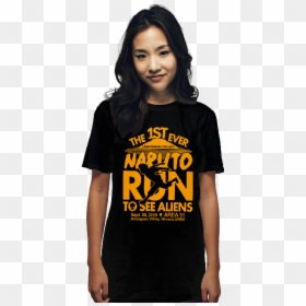 Dio Vs Jotaro T Shirt, HD Png Download - naruto run png