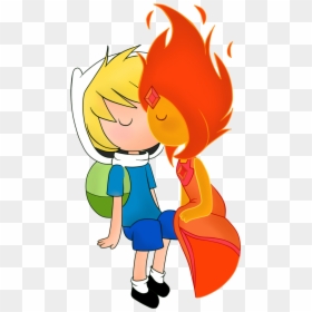 Finn And Flame Princess - Finn Y La Princesa De Fuego, HD Png Download - lady rainicorn png