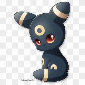 Cute Eevee Evolutions Png - Chibi Umbreon, Transparent Png - eeveelutions png