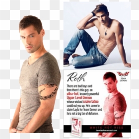 Picture - White Hot Kiss Roth, HD Png Download - hot guy png