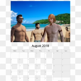Barechested, HD Png Download - hot guy png