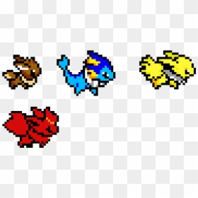 Pokemon Pixel, HD Png Download - eeveelutions png