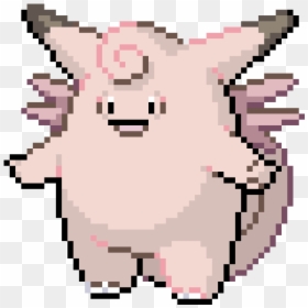 Pixel Art Clefairy, HD Png Download - clefable png