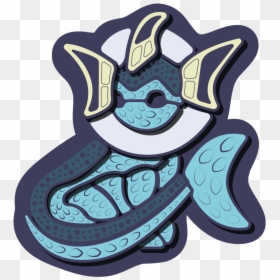 Vaporeon-sticker, HD Png Download - eeveelutions png