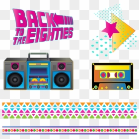 80er Png, Transparent Png - boombox vector png