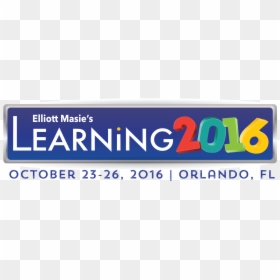 Learning 2016 Elliot Maise Pulselearning - Masie Conference 2019 Logo, HD Png Download - george takei png