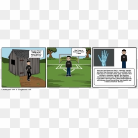 Soccer Field For Storyboard, HD Png Download - fossils png