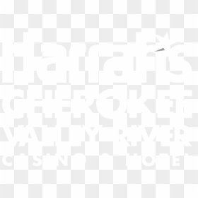 Harrahs Cherokee Valley River White Star Logo, HD Png Download - moes logo png
