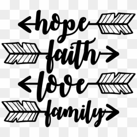 Hope Faith Love Family , Transparent Cartoons, HD Png Download - faith icon png