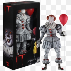 It - Pennywise Neca 1 4, HD Png Download - pennywise 2017 png