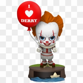 Chapter 2 Pennywise Cosbaby, HD Png Download - pennywise 2017 png