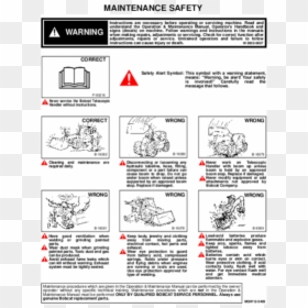 Bobcat Operating Procedures, HD Png Download - bobcat machine png