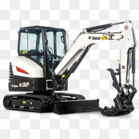2019 Bobcat Excavator E32, HD Png Download - bobcat machine png