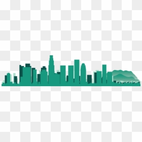 Los Angeles City Line - Los Angeles City Skyline, HD Png Download - los angeles city png
