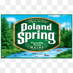 Poland Spring Water 24 Pack, HD Png Download - poland spring png