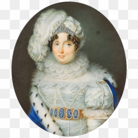 Maria Theresa Of Austria-este, Miniature - Maria Adelaide Regina Di Sardegna, HD Png Download - theresa may png