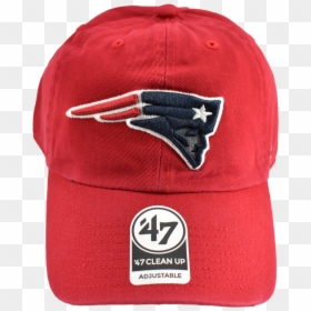 New England Patriots Red "47 Brand Nfl Dad Hat - Nfl, HD Png Download - patriots hat png